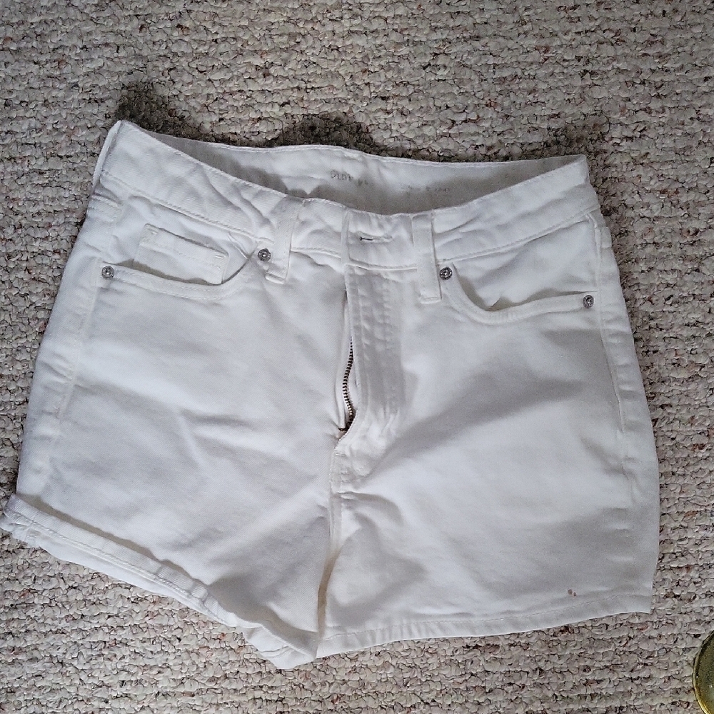 Old Navy Women's Cream Jean Shorts